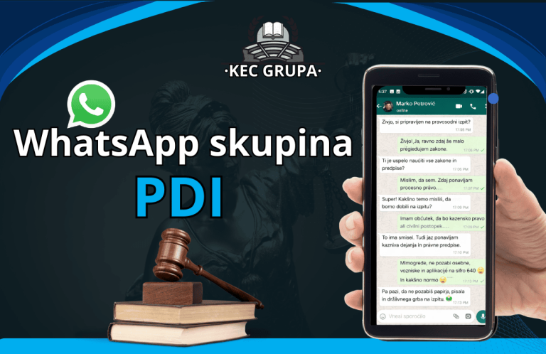 WhatsApp skupina – PDI